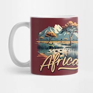 Beautiful African Landscape Mug